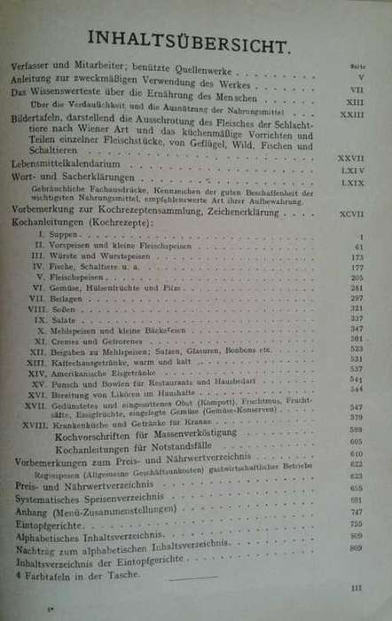 Wiener KucheSammlung Von Kochrezepten by Olga and Adolf Hess circa 1930s
