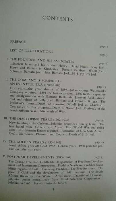 The Story of Johnnies 1889 - 1964
