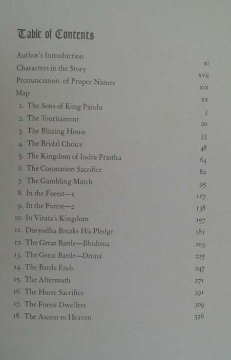 The Five Sons of King Pandu The Story of the Mahabharata adapted in English by Elizabeth Seegar
