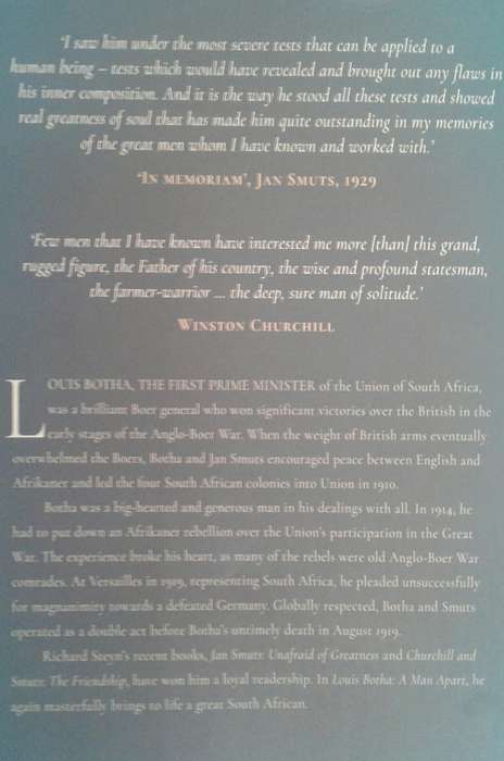 Louis Botha A Man Apart by Richard Steyn **SIGNED COPY**