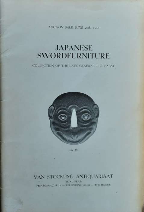 Japanese Swordfurniture Collection of the Late General J C Pabst Auction Catalogue 1956