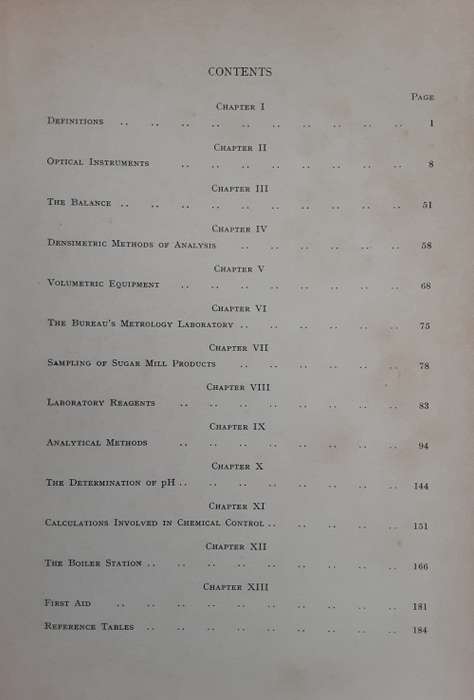 Laboratory Manual For Queensland Sugar Mills Fifth Edition