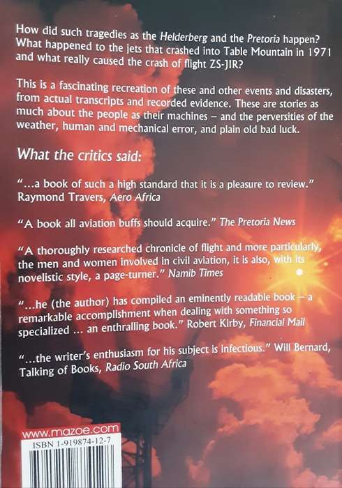 Fields of Air Triumphs Tragedies & Mysteries of Civil Aviation in Southern Africa by James Byrom