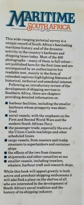 Maritime South Africa A Pictorial History by Brian Ingpen & Robert Pabst