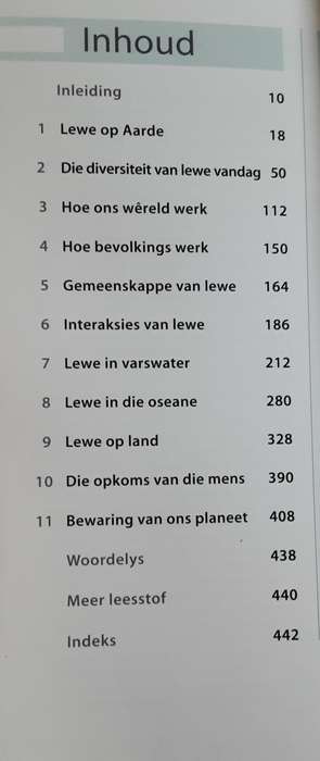 Die Verhaal Van Lewe & Die Omgewing n Afrika-perspektief by Jo Van As etal