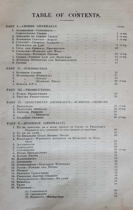 Digest of Criminal Cases in The Superior Courts of South Africa by Morgan O Evans 1909