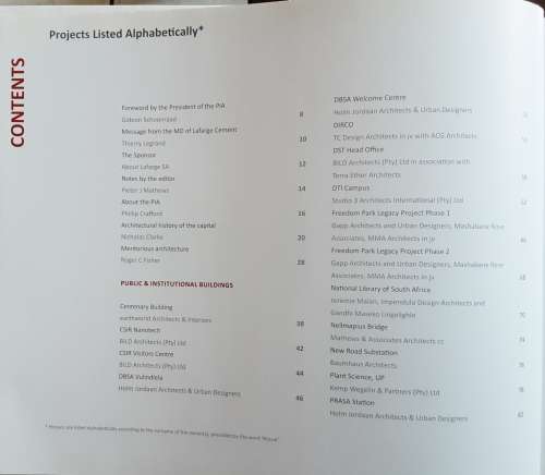 Contemporary Capital, an Architectural Journal edited by Pieter J Mathews