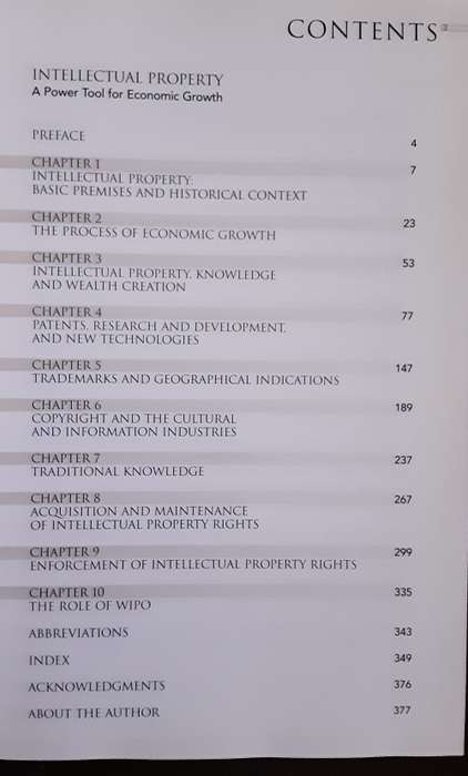 Intellectual Property, A Power Tool for Economic Growth by Kamil Idris