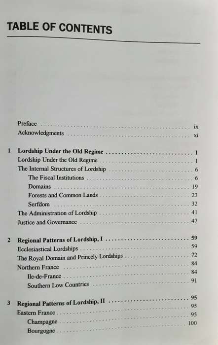 Lordship in France 1500-1789 by James Lowth Goldsmith