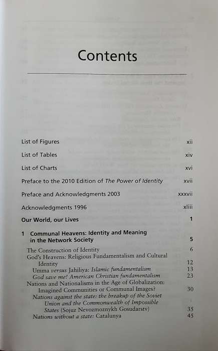The Information Age, Economy, Society and Culture 3 volumes by Manuel Castells