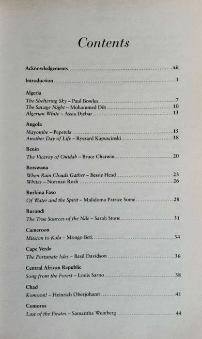 A Basket of Leaves, 99 Books that Capture the Spirit of Africa by Geoff Wisner