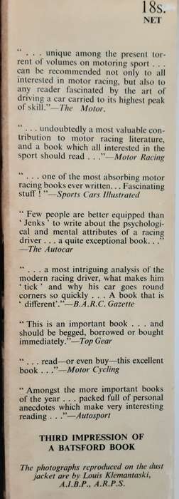 The Racing Driver by Denis Jenkinson