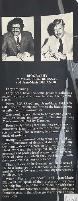 Ancient Coins, Riches of Yesteryear, Treasures of Today by Boussac and Delangre