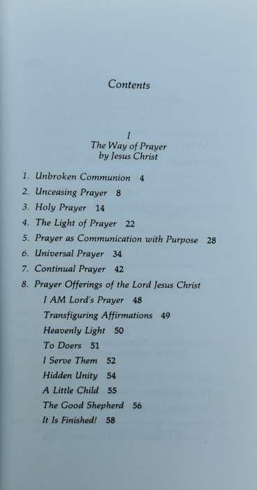 Prayer and Meditation, Jesus and Kuthumi dictated to the Messengers Mark and Elizabeth Prophet