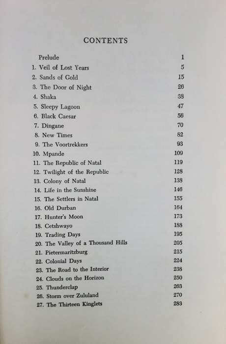 Natal and the Zulu Country by T V Bulpin