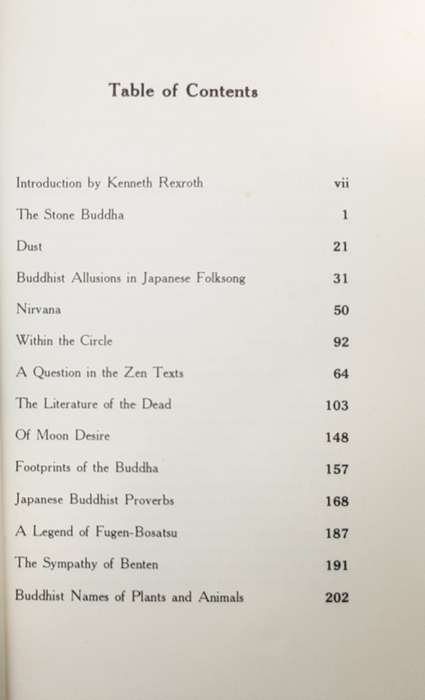 The Buddhist Writings of Lafcadio Hearn edited by Kenneth Rexroth