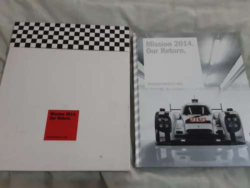 Porsche Mission 2014 Our Return: Spirit, Principle, Vision **SCARCE TITLE** in Slipcase