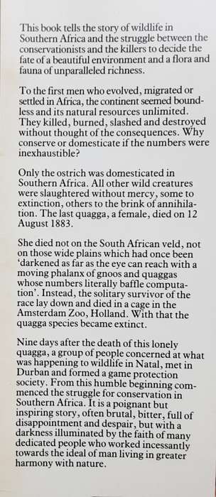 The Conservationists and the Killers by John Pringle