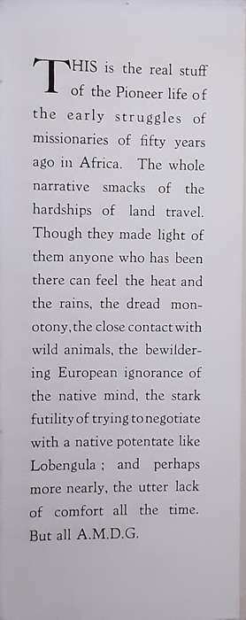 Thirty Years in the African Wilds by Father E Verwimp  S J