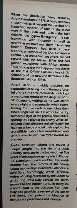 War Diaries of Andre Dennison by J R T Wood