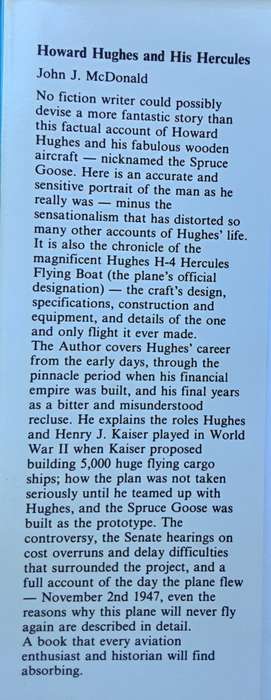 Howard Hughes and his Hercules by John J McDonald
