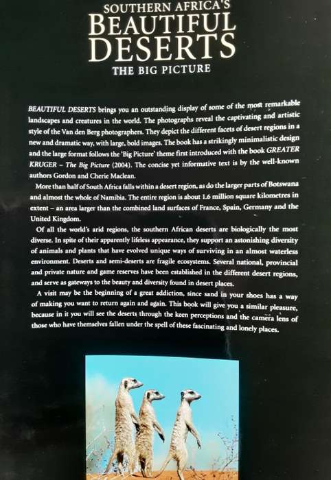 Southern Africa`s Beautiful Deserts, The Big Picture by Heinrich, Philip and Ingrid Van den Berg