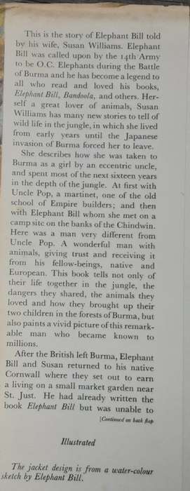 The Footprints of Elephant Bill by Susan Williams