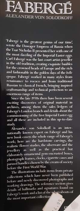 Faberge by Alexander Von Solodkoff