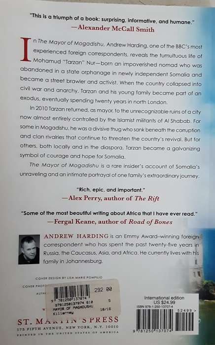 The Mayor of Mogadishu by Andrew Harding