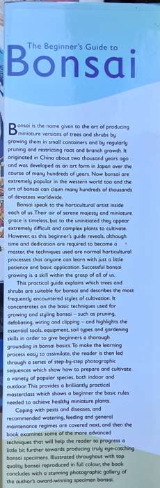 The Beginners Guide to Bonsai by Ken Norman