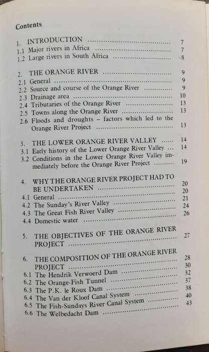 The Orange River Project by J C de Korte