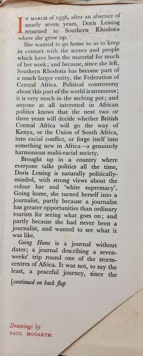Going Home by Doris Lessing