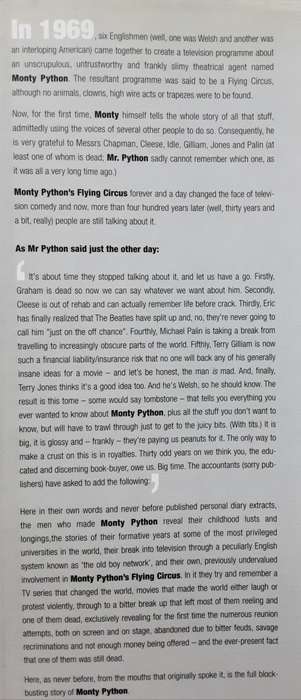 The Pythons Autobiography by The Pythons