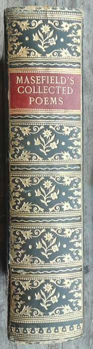 The Collected Poems of John Masefield **1925 Leatherbound Copy**
