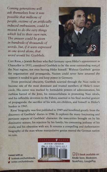 Joseph Goebbels by Curt Riess