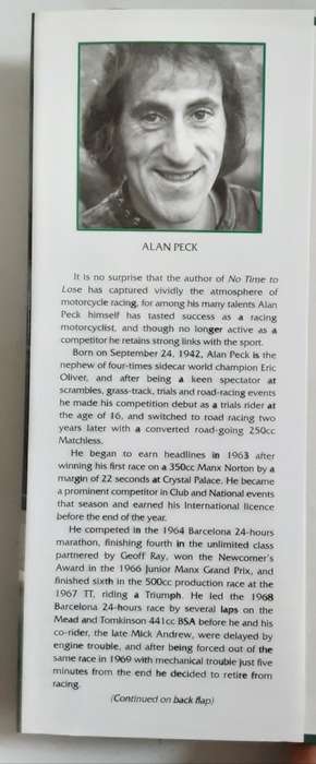 No Time To Lose, The Fast Moving World of Bill Ivy by Alan Peck