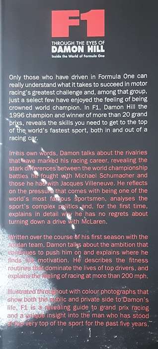 F1 Through The Eyes of Damon Hill, Inside the World of Formula One