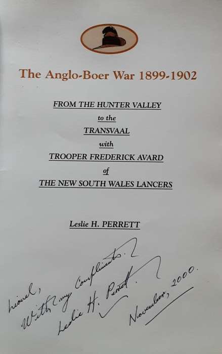 From The Hunter Valley to the Transvaal with Trooper Frederick Avard of The New South Wales Lancers