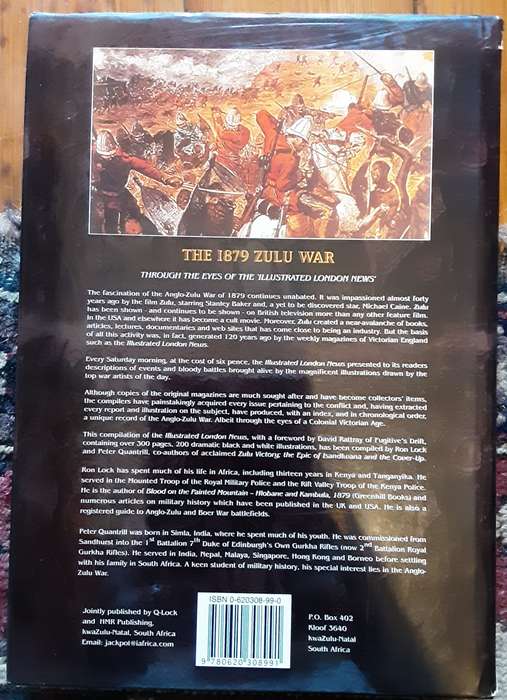 The 1879 Zulu War by Ron Lock & Peter Quantrill ***Signed by Quantrill **