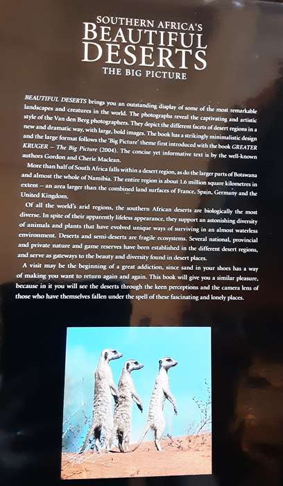 Southern Africa`s Beautiful Deserts The Big Picture, by Heinrich, Philip & Ingrid van den Berg **Sig