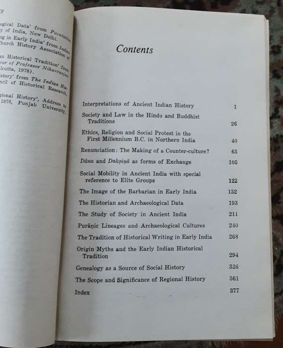 Ancient Indian Social History by Romila Thapar