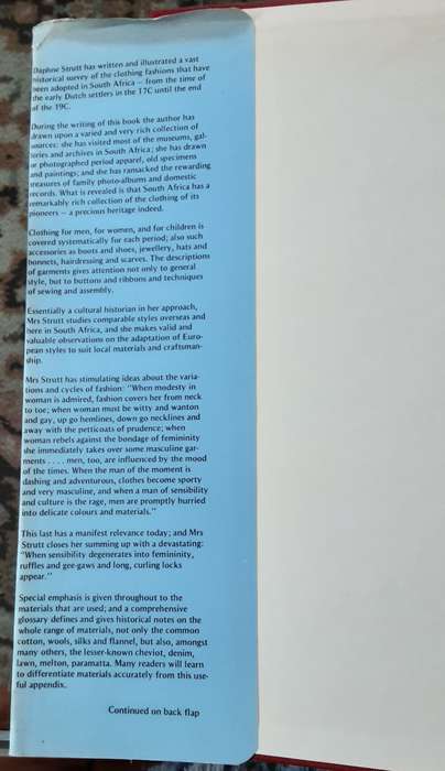 Clothing Fashions in South Africa by Daphne Strutt