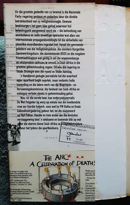 Totale Aanslag Apartheid Se Vuil Truuks Onthul by De Wet Potgieter