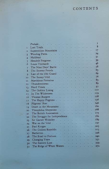Lost Trails of the Transvaal by T V Bulpin **Signed Copy**