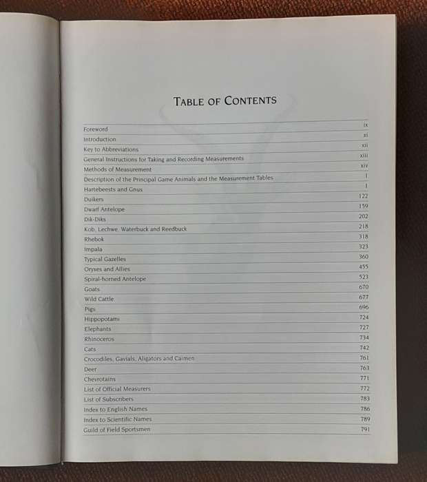 Rowland Ward`s Records of Big Game  XXVII Volume 1 Africa 2006