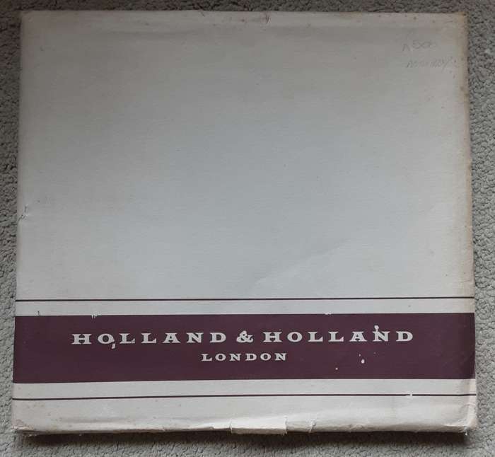 Holland & Holland London 3 x Gun Catalogues circa 1910, 1940s & 1980s