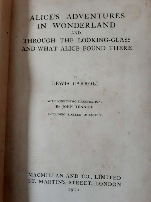 Alice`s Adventures in Wonderland and Through the Looking Glass and what Alice Found There by L Carro