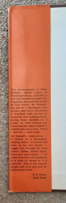 Mission Station to Mayor`s Parlour an Autobiography By Peter H Rodseth