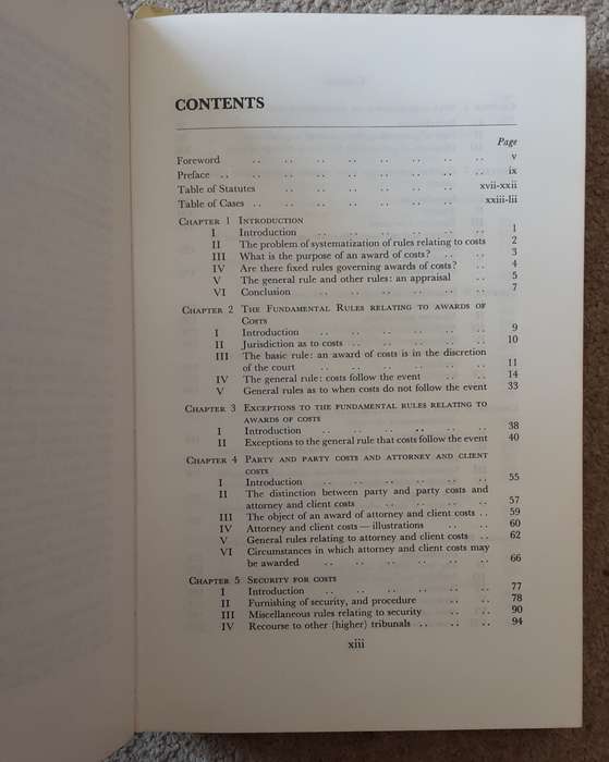 Law of Costs by  A C Cilliers
