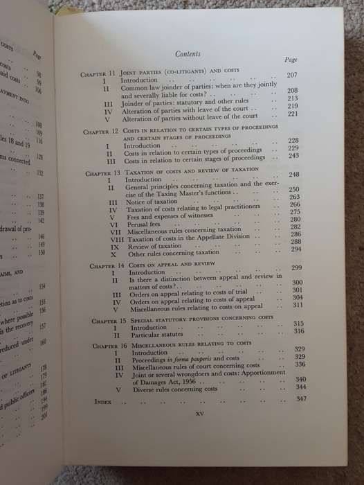 Law of Costs by  A C Cilliers
